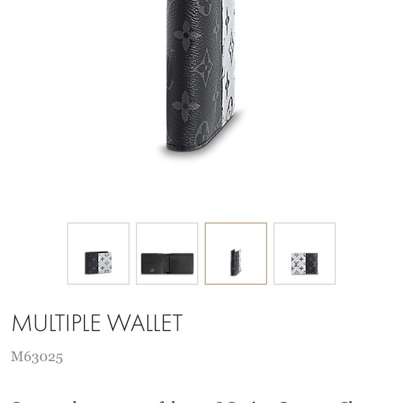 Louis Vuitton eclipse monogram multiple wallet - Picture 7 of 7